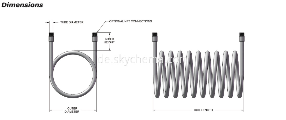 Helical Immersion Coils